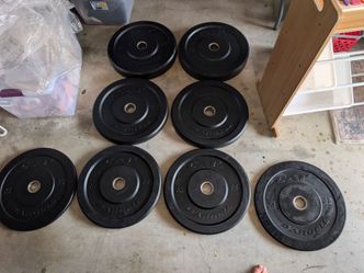 Olympic Bumper Plates - FULL SET NEW!