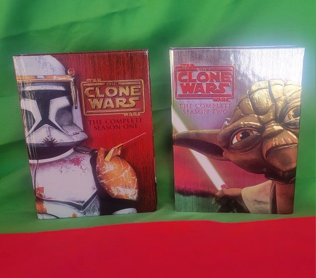 STAR WARS The Clone Wars The Complete Season One & Two Whit Books