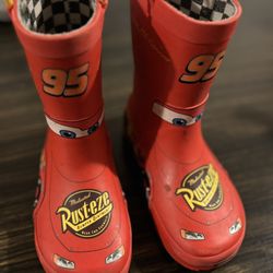 Boys rain boots size 10C