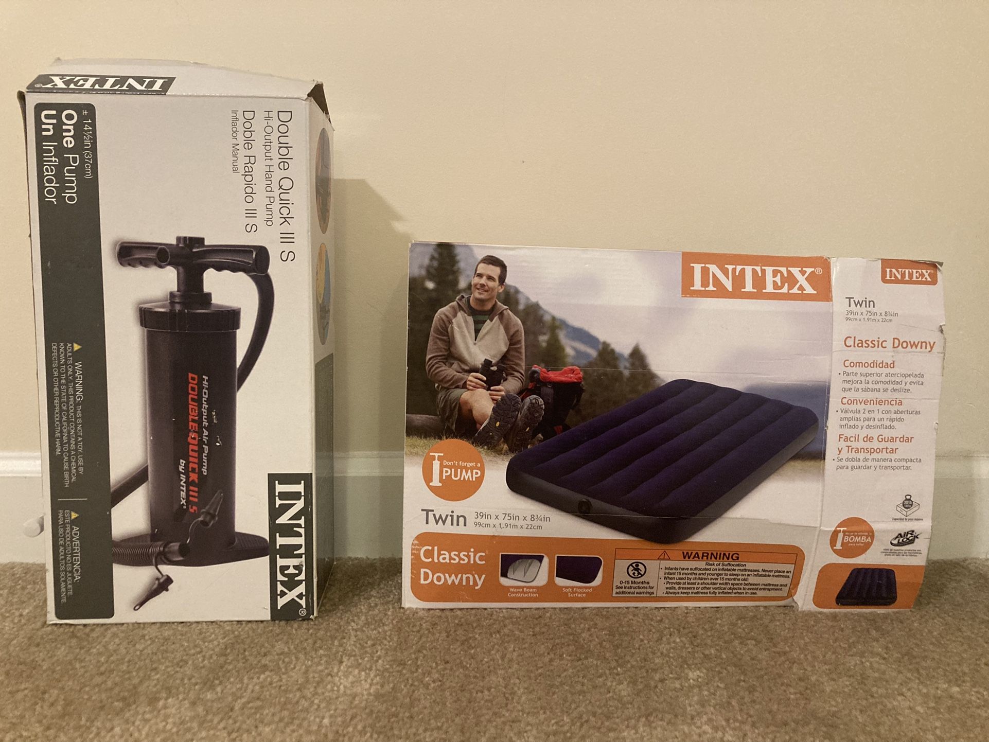 Air Mattress and Pump