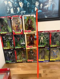Spawn neca figures lot