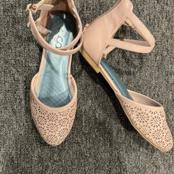 Pink Dressy Big Girl Shoes