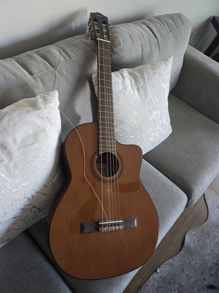 Cordoba C5-CE Classical Cutaway Acoustic-Electric Guitar Natural