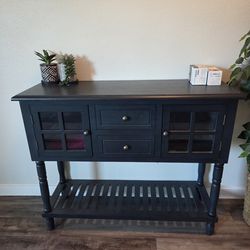 Entryway Console / Storage Cabinet – $40