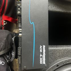 Audio Control ACM 4.300 4 Channel Amplifier 