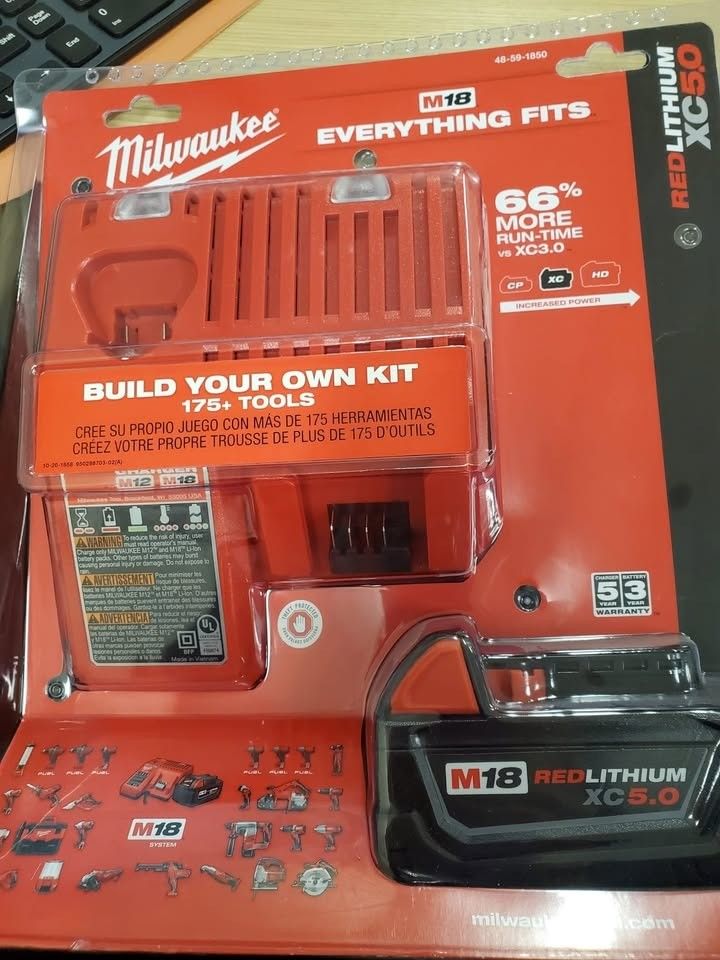 Milwaukee Battery And Charger