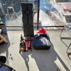 Oil Change Special - Jack, Lift, Rhino Ramp, Oil Catch Pan And Funnels