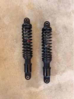 Drag Specialties 13" Ride-Height Adjustable Shocks Black
