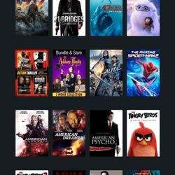 VUDU (FANDANGO AT HOME) 300+ Movies!!! 