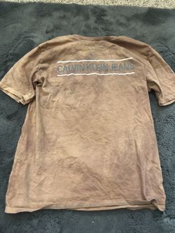 Brown Calvin Klein shirt