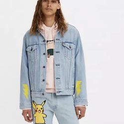 Pokémon X LEVI'S VINTAGE FIT Trucker Jacket POKEMON SMALL