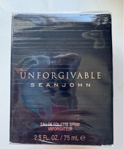 Sean John Unforgivable for Men – Eau de Toilette, 2.5 oz / 75 mL
