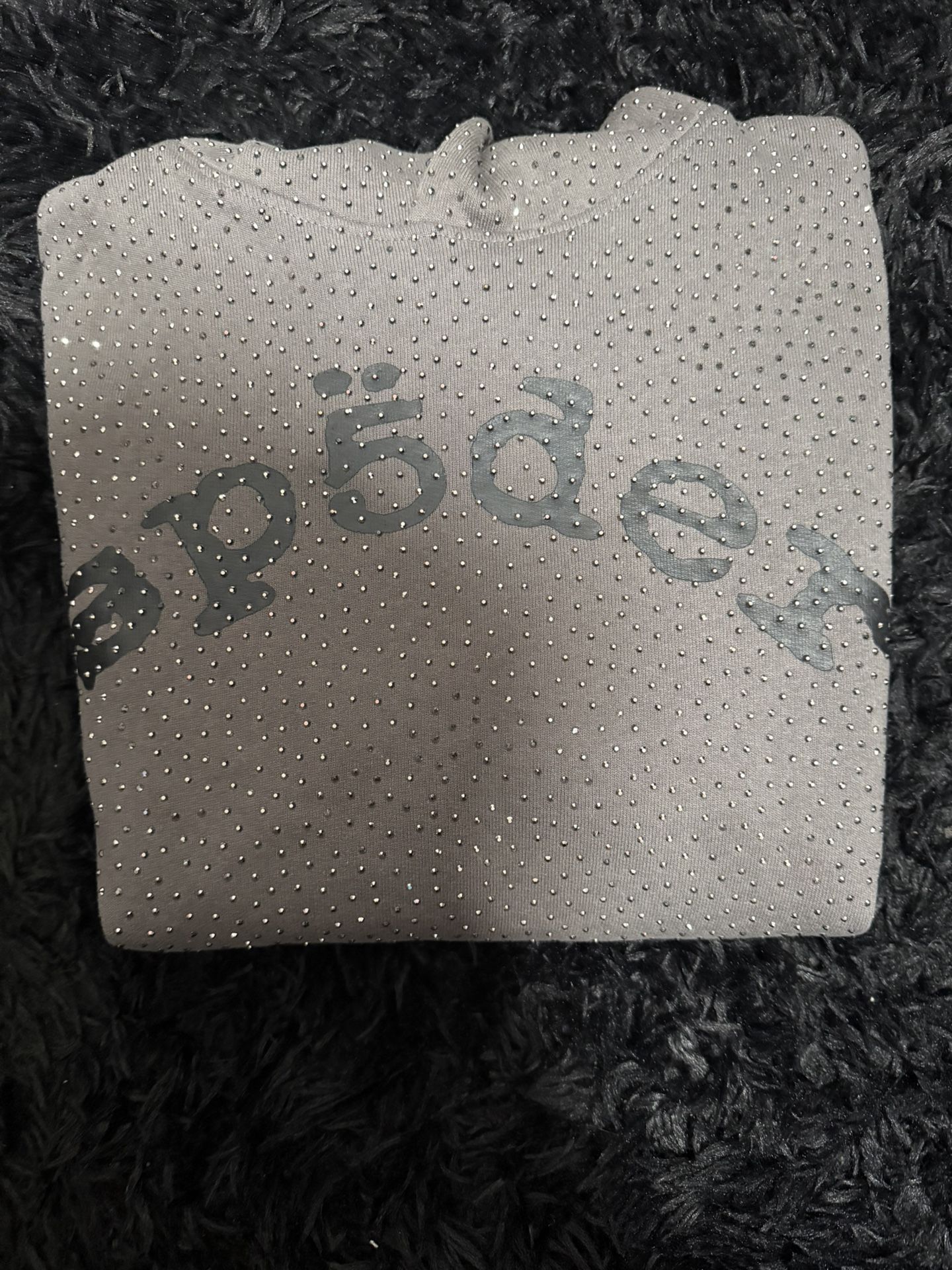 Grey Vvs Sp5der Hoodie (send Best Offer)