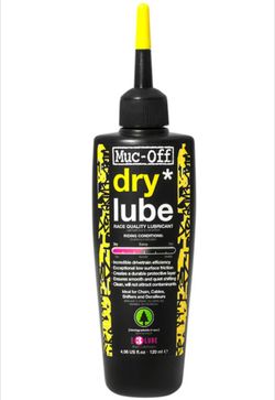 Muc-Off Dry Lube Ultra Durable Bike Chain Lubrication Oil Wax Long Lasting Reduced Friction For All Bikes 