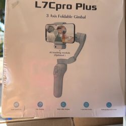 L7CPro Plus – Brand New 3‑Axis Foldable Gimbal + AI Tracking