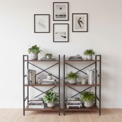 Shelf/Nightstand/End Table Set 