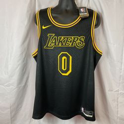 Nike Los Angeles Lakers Basketball Jersey Black Mamba DJ1433-012 Mens Size XXL