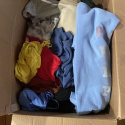 Box Of Clothes Size S  