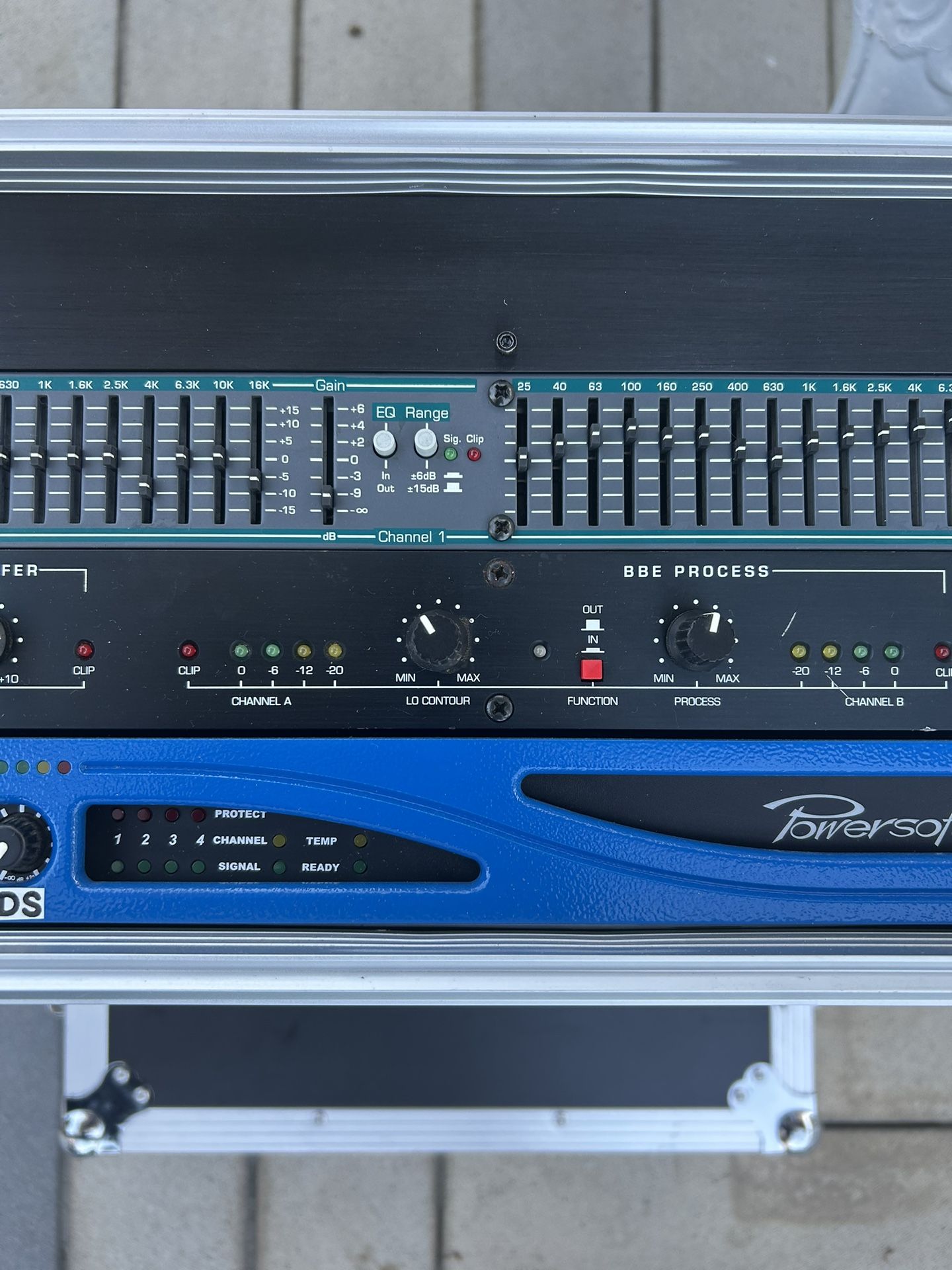 Professional DJ Equipments Powersoft 4000watts Amplifier 