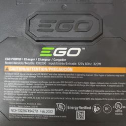 Ego 56v Battery Charger 