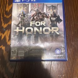For Honor PS4 Game