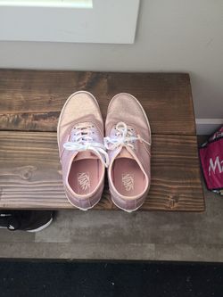 Sparkly Pink Vans