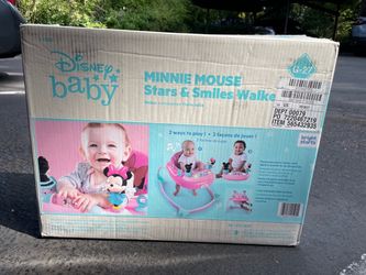 NEW: Disney Baby: Minnie Mouse Stars & Smiles Walker