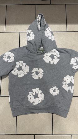 Denim Tears Grey Hoodie Size Small