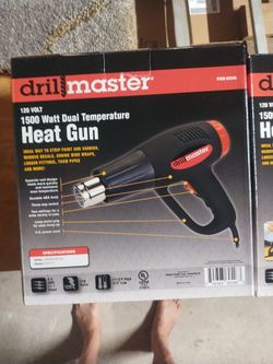 Drill Master 1500W Dual Temperature Heat Gun