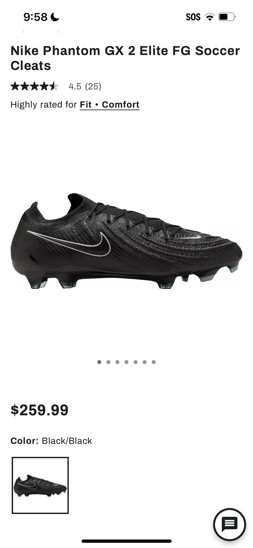 Nike Mercurial Zoom Vapor 16 Elite FG Soccer Cleats