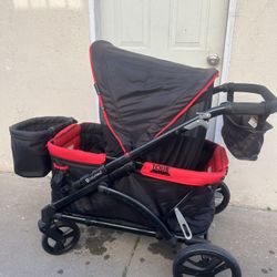 BABY TREND TOUR 2 EN 1 STROLLER AND WAGON
