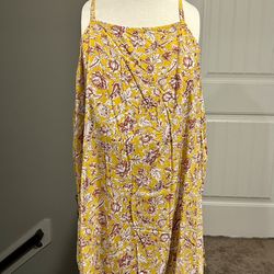 Yellow old navy dress