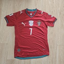 New Kids Youth Portugal Ronaldo Soccer Jersey Kids Sizes Age 5 To 14