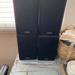 4 Polk Audio Speaker - Excellent Condition 
