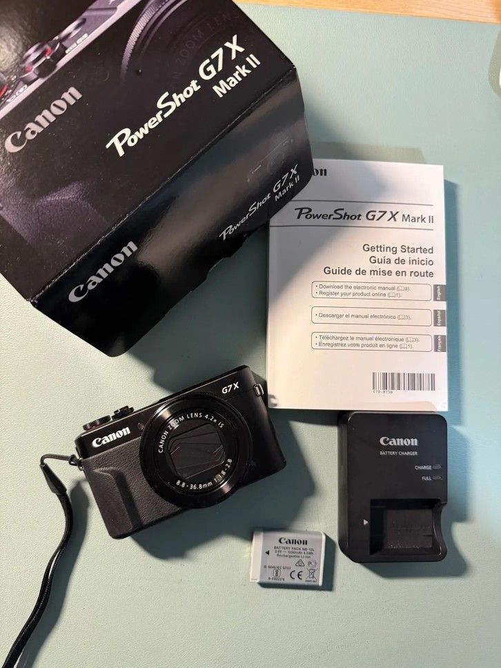 Canon PowerShot G7X Mark II