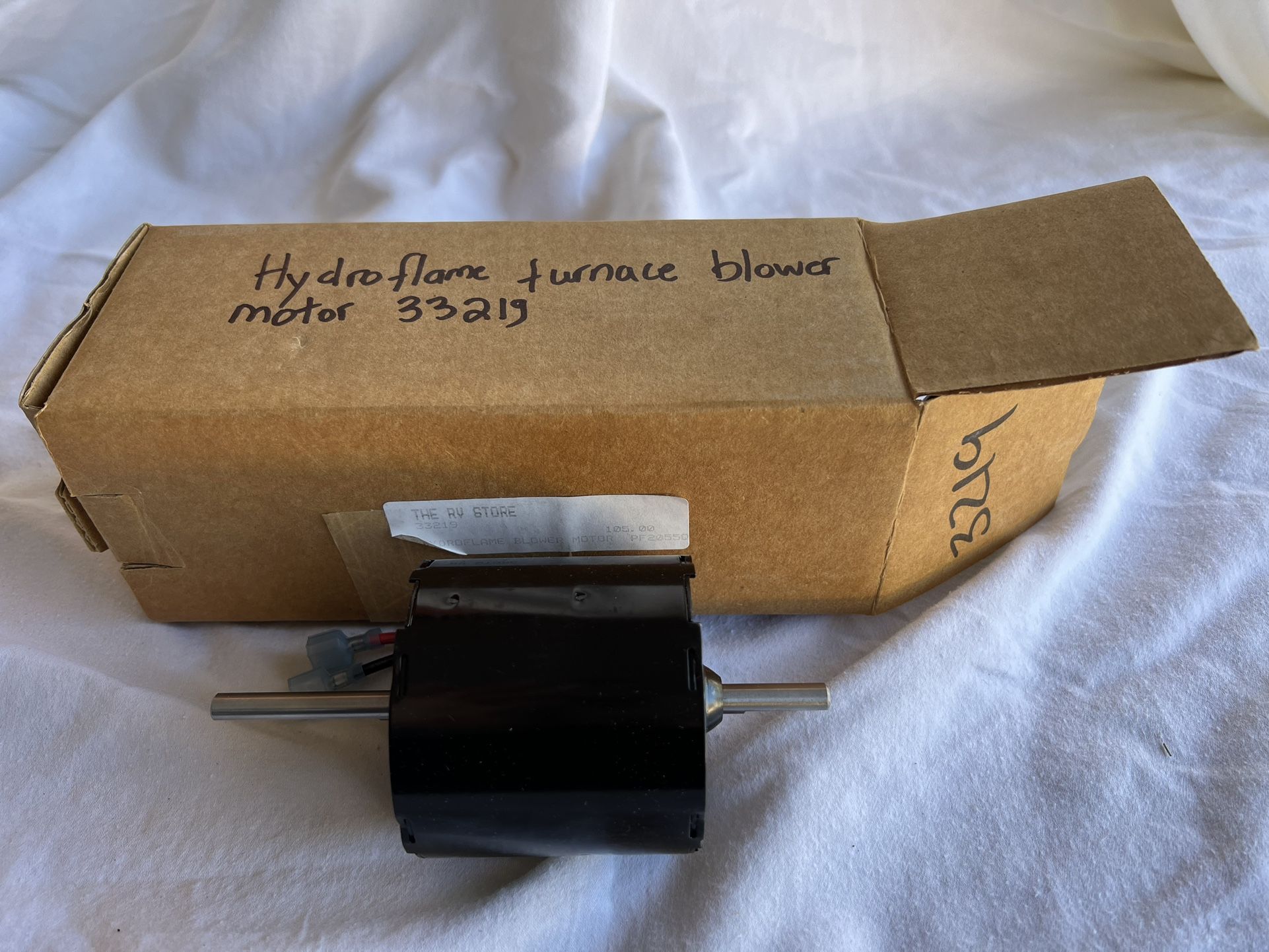 Hydroflame Furnace Replacement Heater Blower Motor 33219