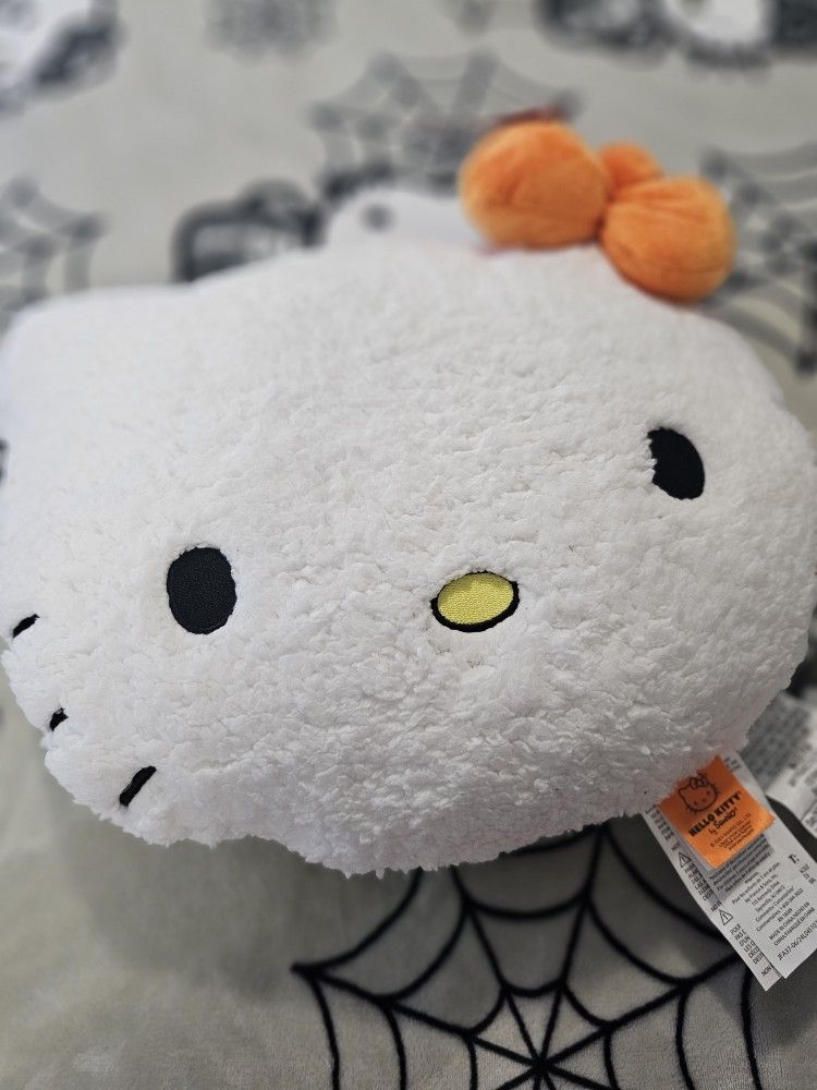 Hello Kitty Sherpa Head Pillow