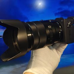 Sony a6600 + Lens 18-105mm PZ F/4 G OSS + Mem 128 Gb + Shutter Count 1744 