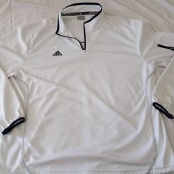 Adidas Coaching Pull Over Mid Zip Sweatshirt Sz. XL