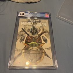 Star Wars The Mandalorian CGC 9.8 Comic