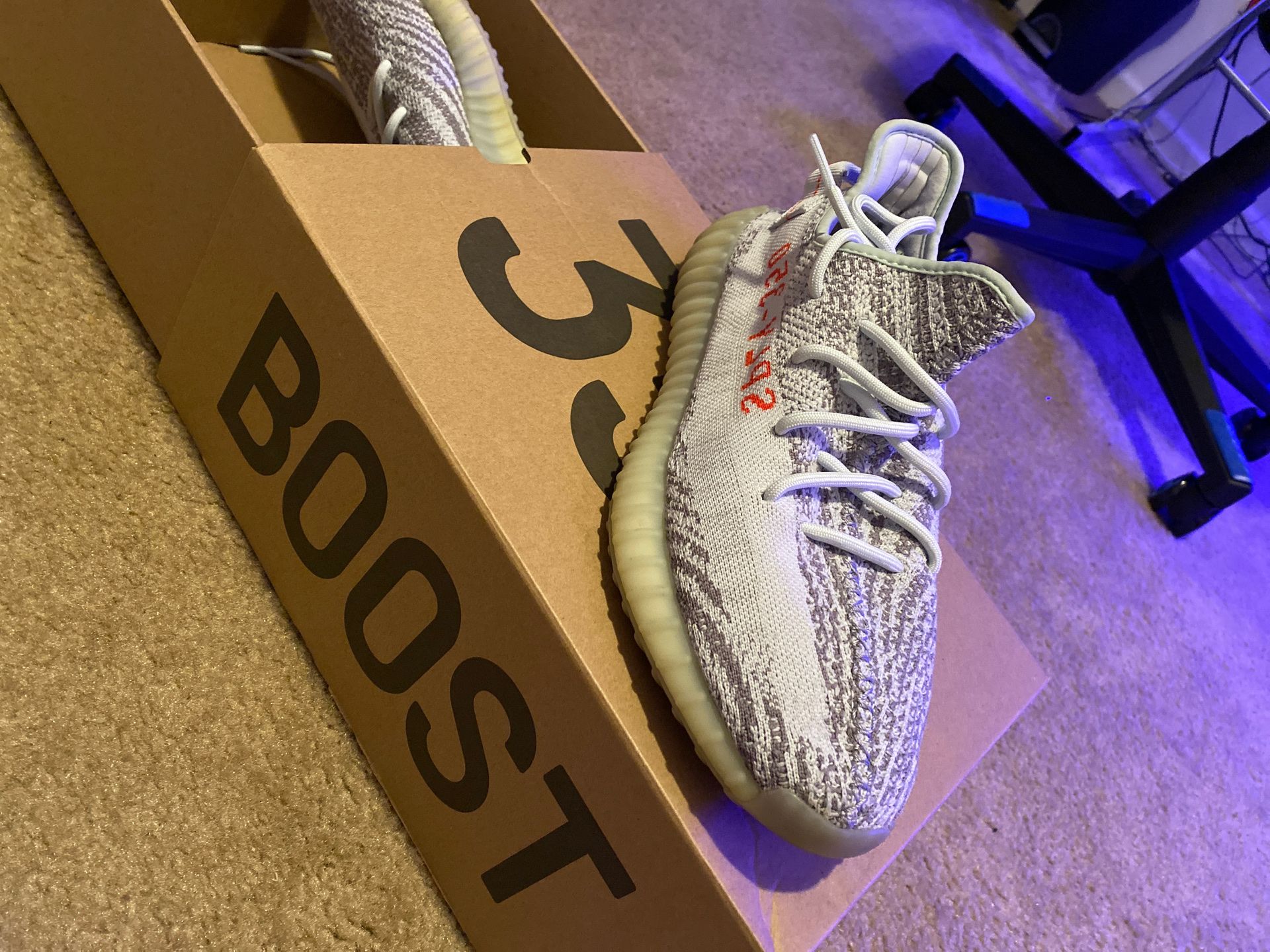 Yeezy Boost 350 V2 Blue Tint