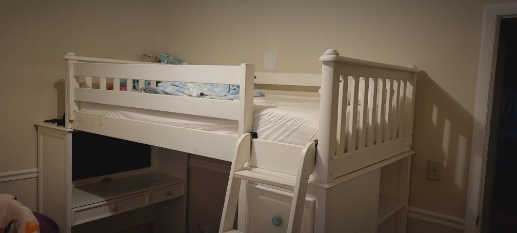 Wood Loft Bed 