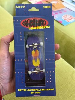 SLUSHCULT Pac-Man collab fingerboard