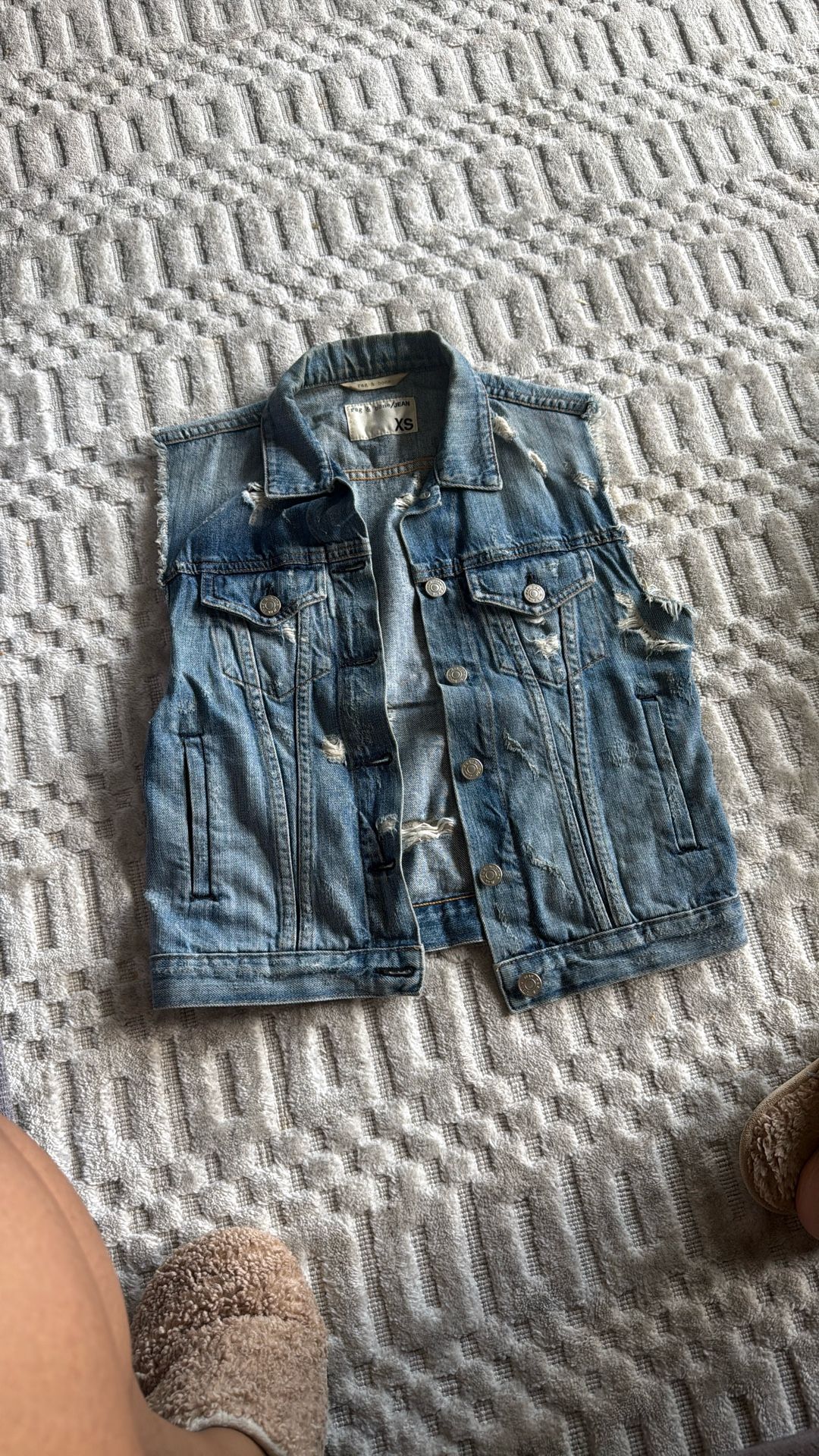 Rag & Bone Denim Vest