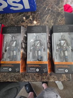 The madalorian black series 6"