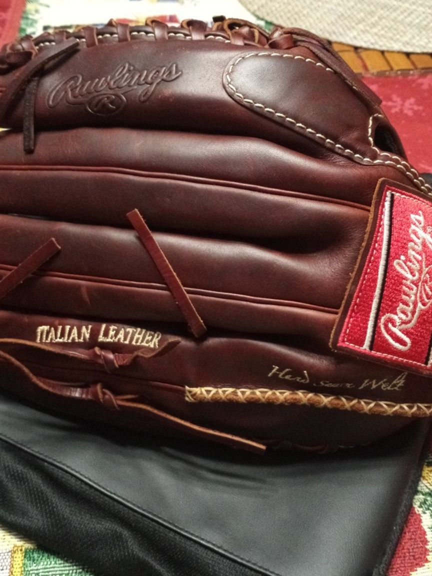 New Rawlings Dual Core Italian Leather Glove Trap-Eze Model PRM 1275