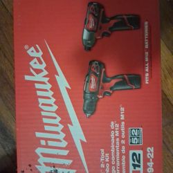 Milwaukee M12 2Tool Combo KIt