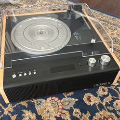 Victrola Record Player And Bluetooth Speaker
