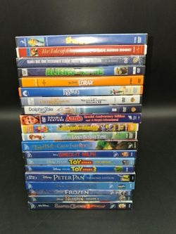 20 Kids Movies on DVDs