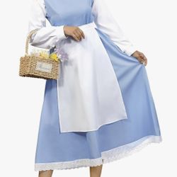 Women's Halloween Peter Pan Collar Long Sleeve Costume